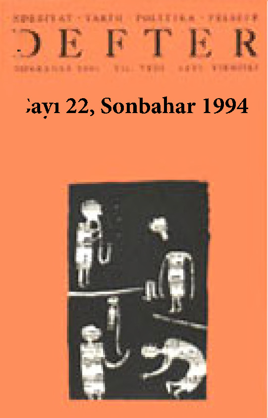 Defder-Sayı. 22-1994-156s