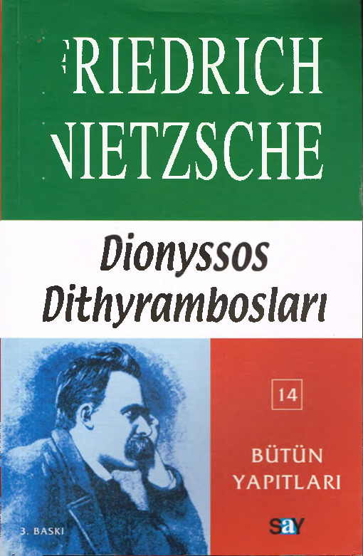 Dionyssos Dithyrambosları-1884-1888-Friedrich Nietzsche-Murad Batmanqaya-2010-133s