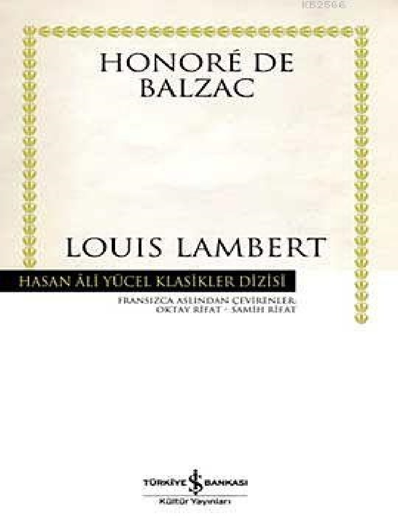 Louis Lambert-Honore De Balzac-Oktay Rifet-Semih Rifet-2008-52s