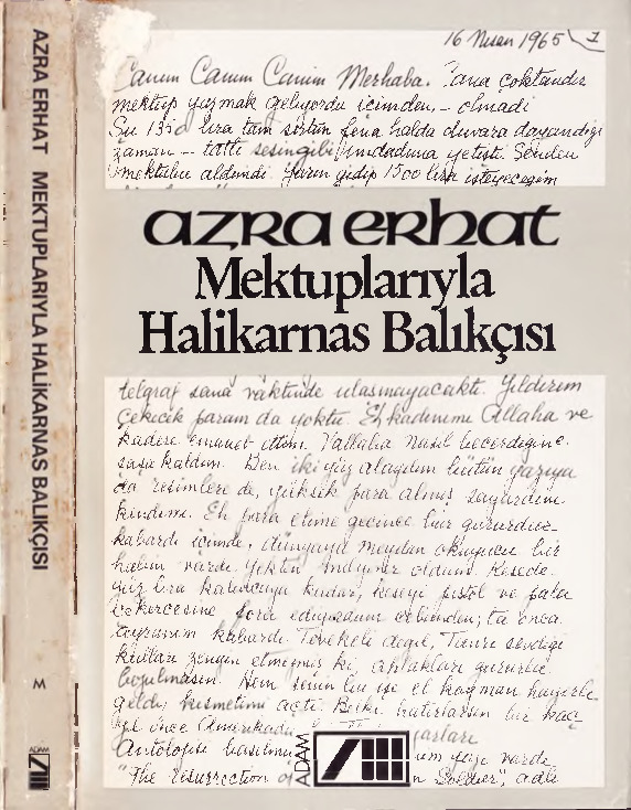 MektublariyleHalikarnas Balıqçısı-Ezra Erhat-1979-278s