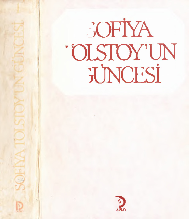 Sofiya Tolstoyun Güncesi-S.A.Tolstoy-Sofiya-Müzeffer Quşuloğlu-1985-718s