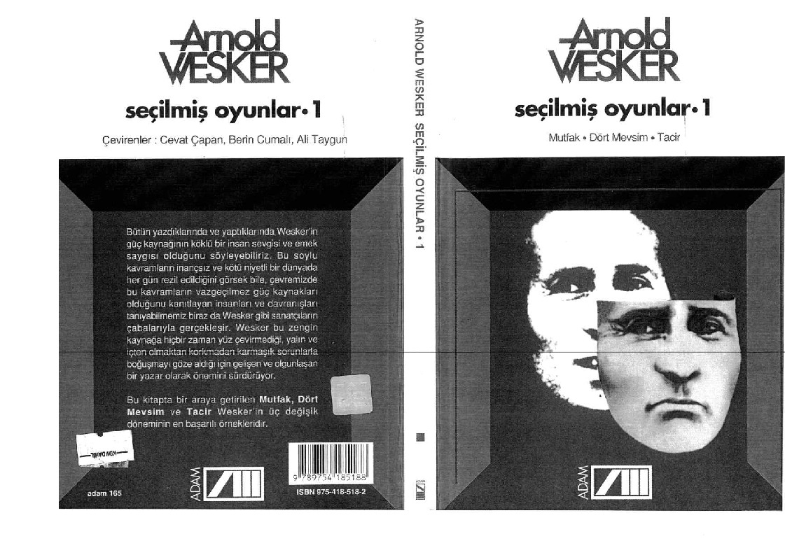 Dörd Mevsim-Arnold Wesker-C.çapan-B.Cumalı-A.Tayqun-1998-174s