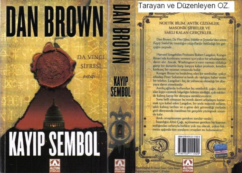 Qayıb Simbol-Dan Brown-Sezer Soner-2001-263s