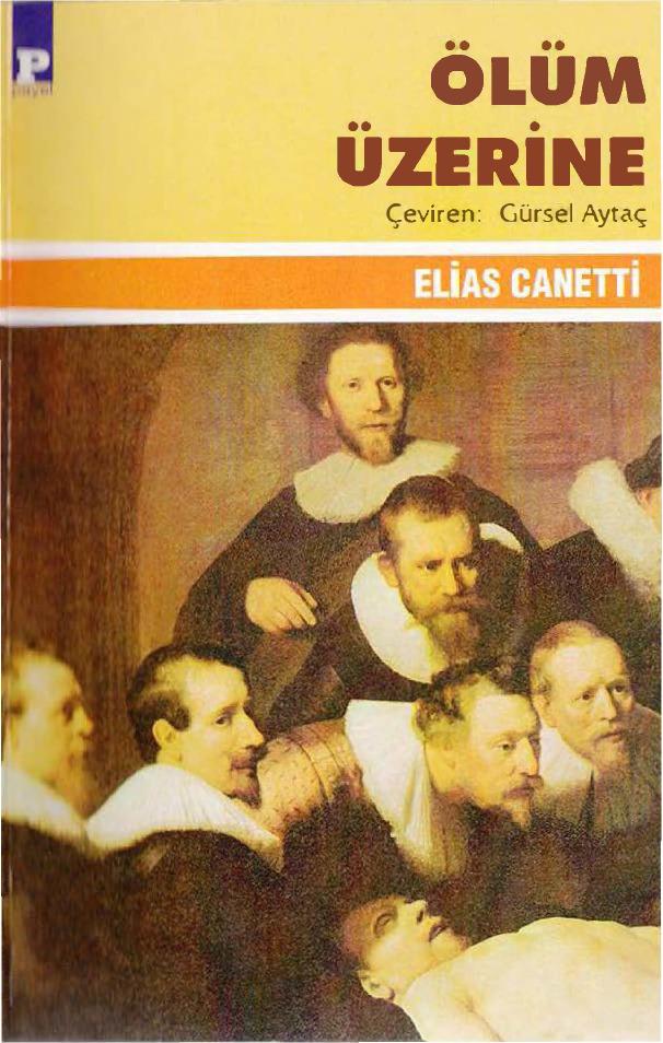Ölüm Üzerine-Elias Canetti-Gürsel Aytac-2007-128s