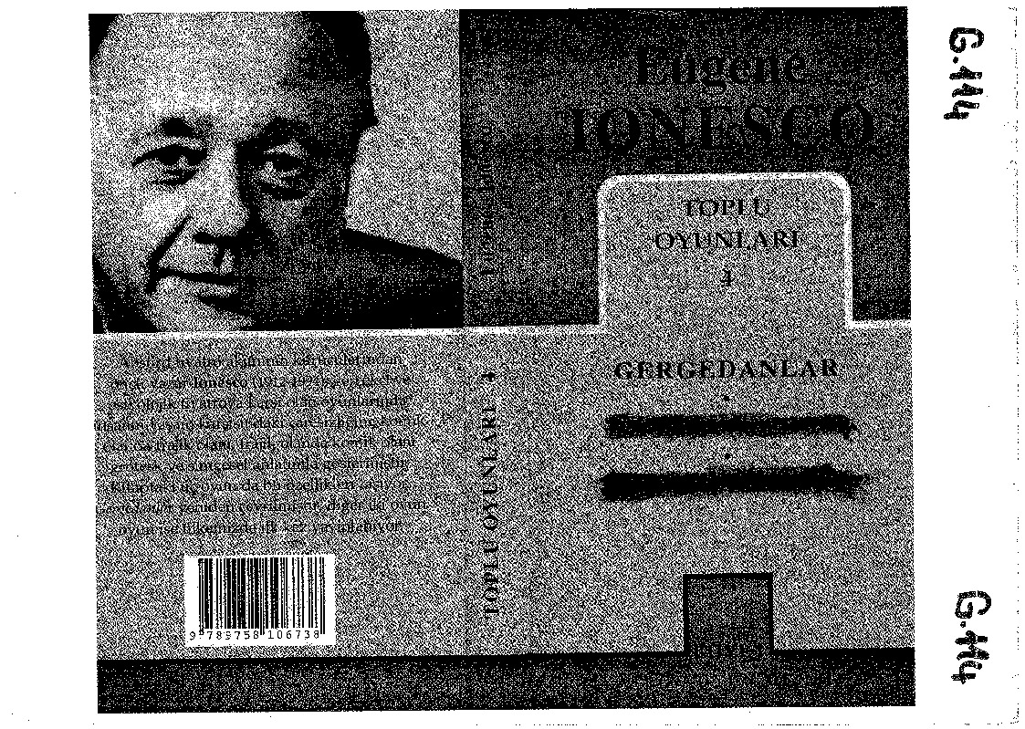 Gergedenler-Eugene Ionesco-Asan Anamur-125s