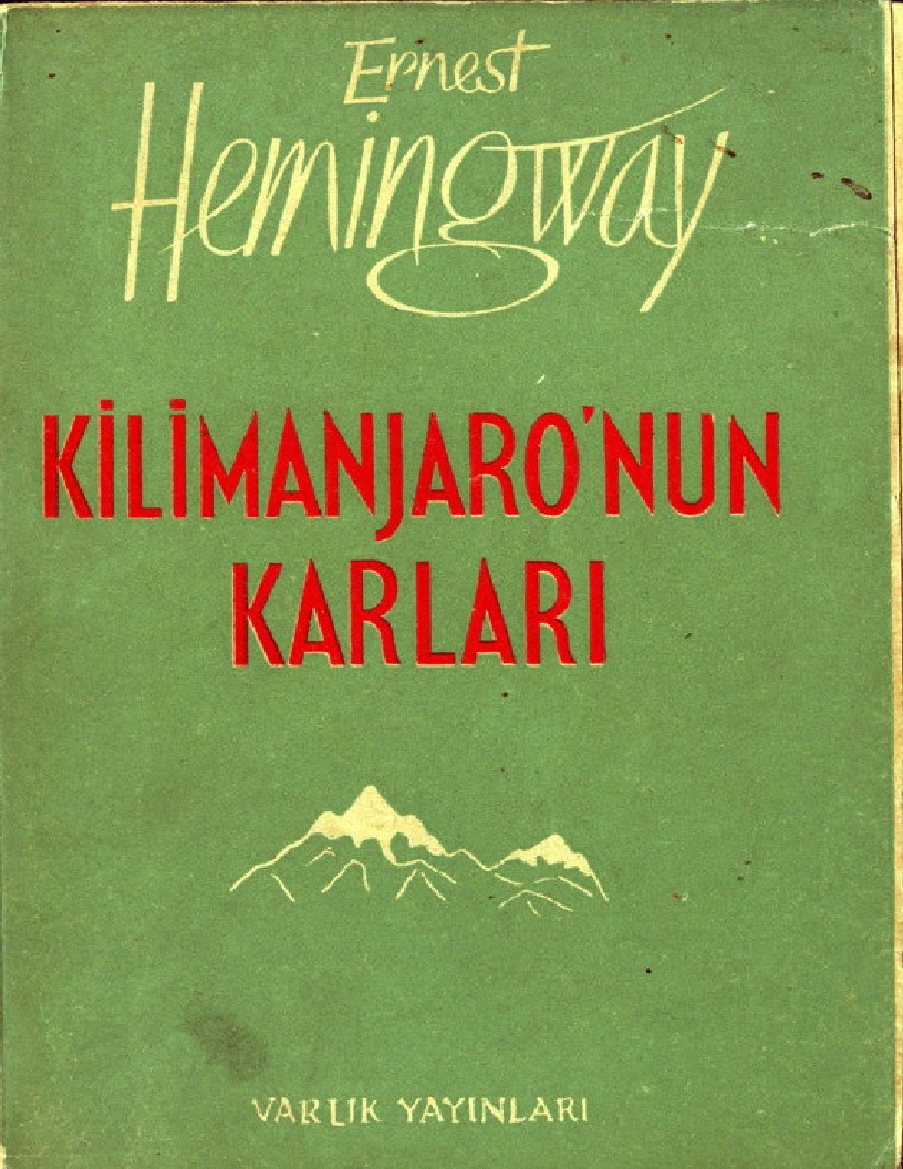 Klimancaronun Qarları-Ernest Hemingway-1965-128s