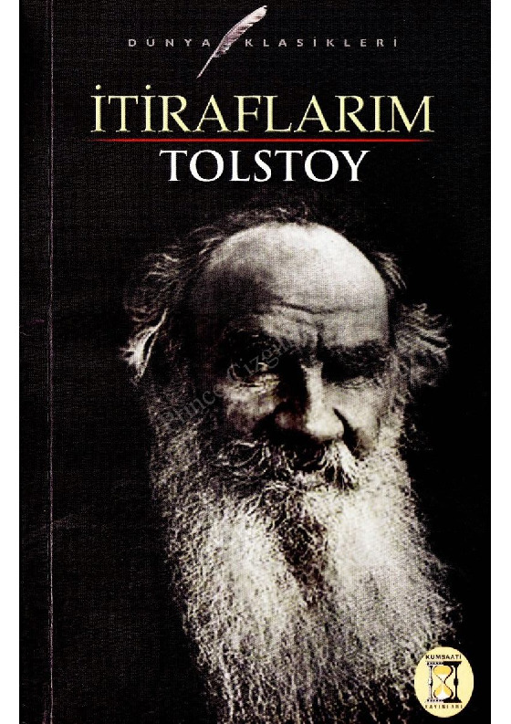 Etiraflarım-Lev Nikolayevic Tolstoy-Elanur Bahar-2003-92s