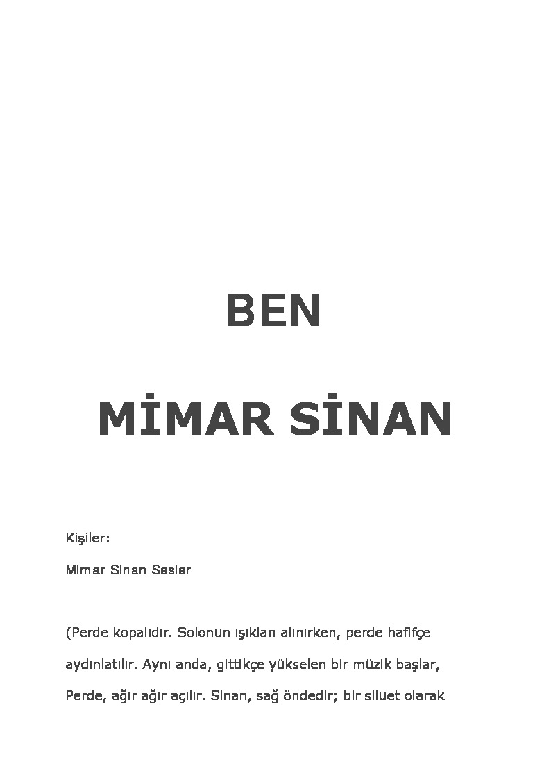 Ben Mimar Sinan-Turqut Özakman-24