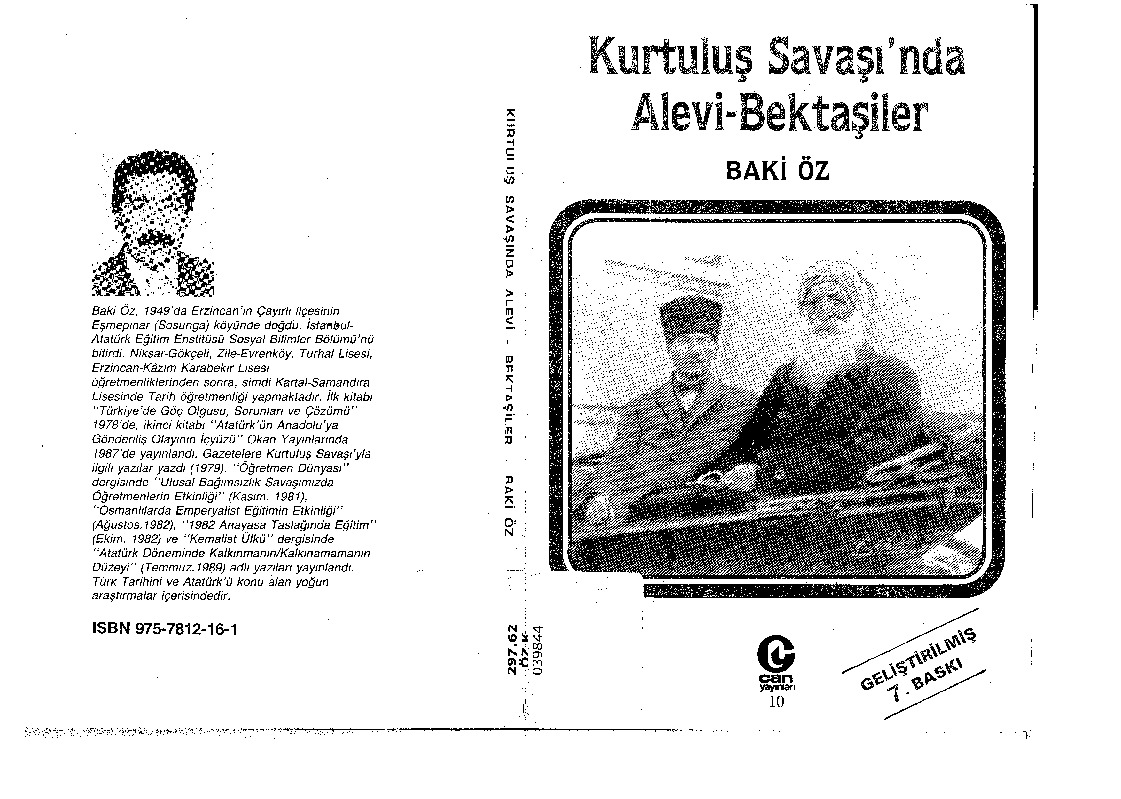Qurtulush Savaşında Alevi-Bektaşiler-Baki Öz-1993-130s