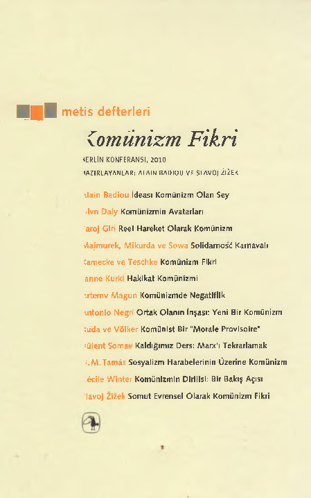 Komunizm Fikri-2010-Slavoj Zizek-Alain Badiou-Antonio Negri-2012-278s