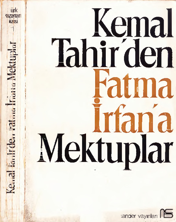 Kemal Tahirden Fatma İrfana Mektublar-1979-393s