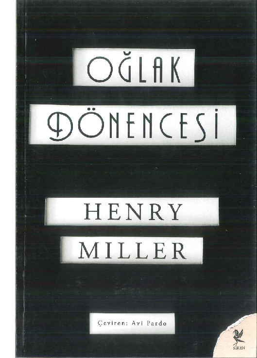 Oğlaq Dönencesi-Henry Miller-Avi Pardo-2014-341s