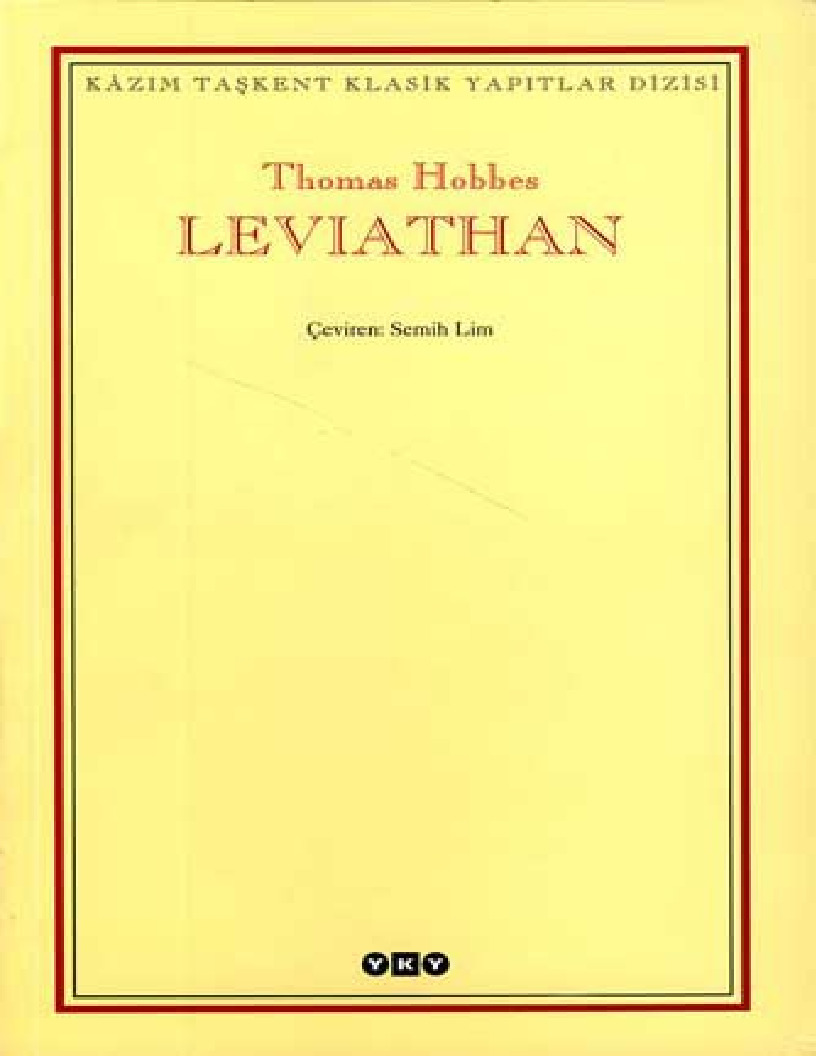 Leviathan-Thomas Hobbes-Semih Lim-2010-509s