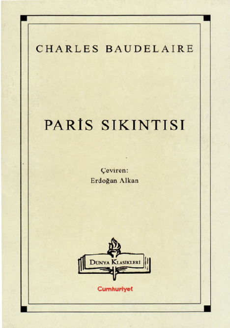Paris Sıkıntısı-Charles Baudelaire-Erdoğan Alkan-2001-153s