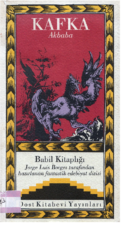 Babil Kitablığı-18-Akbaba-Franz Kafka-Qamuran Şipal-2000-100s