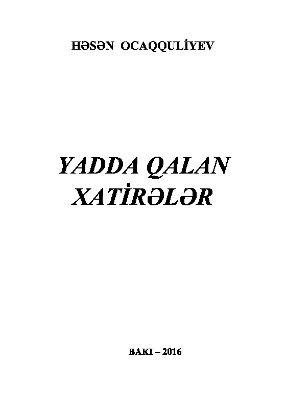 Yadda Qalan Xatireler-Hesen Ocaqquliyeva-2016-503s