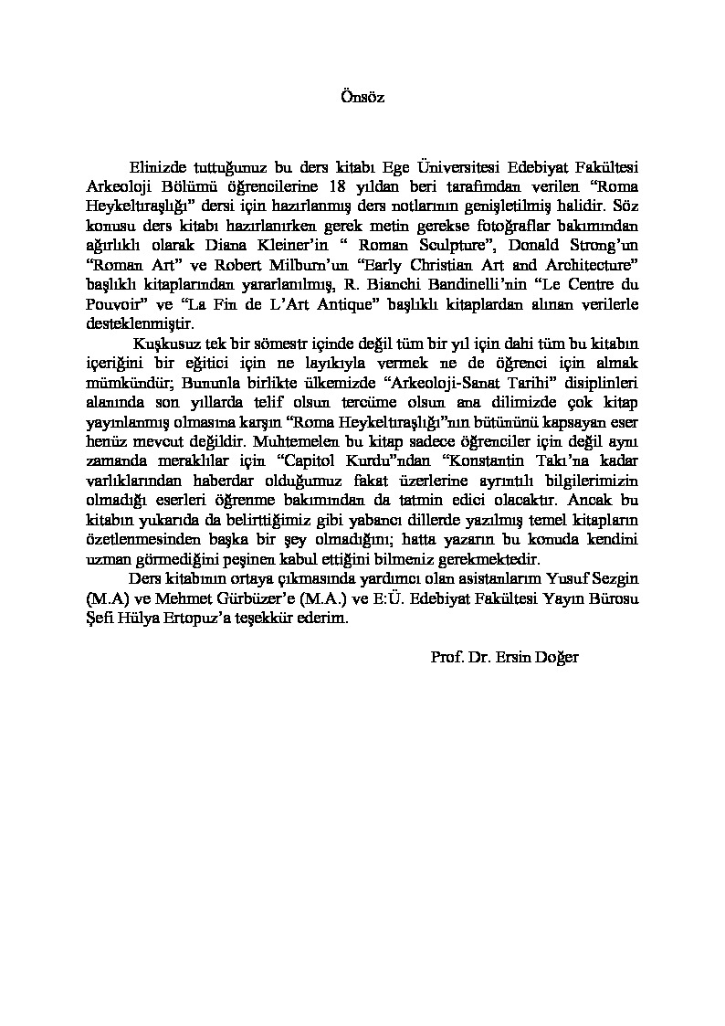 Ruma Heykeltiraşlığı Ders Kitabi-Ege Universitesi-1994-221s