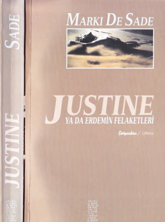 Justine Yada Erdemin Felaketleri-Marquis De Sade-Birsel Uzma-2000-333s