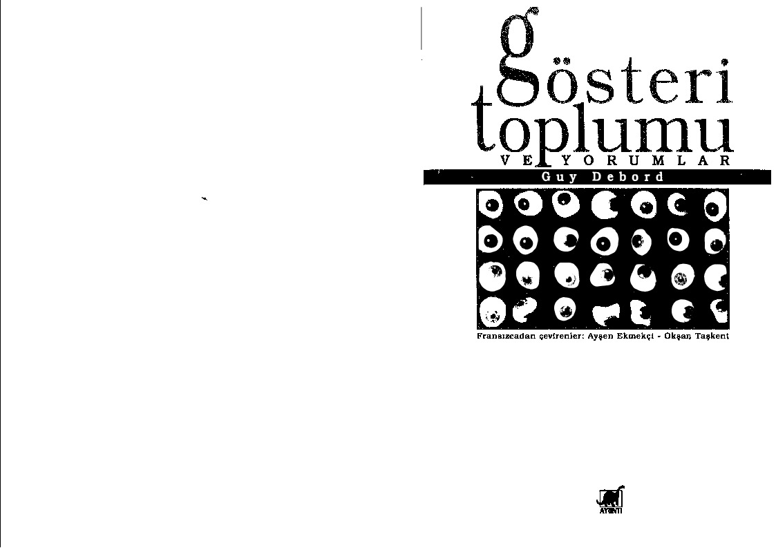 Gosteri Toplumu Ve Yorumlar-Guy Debord-Kolektiv-1996-200s