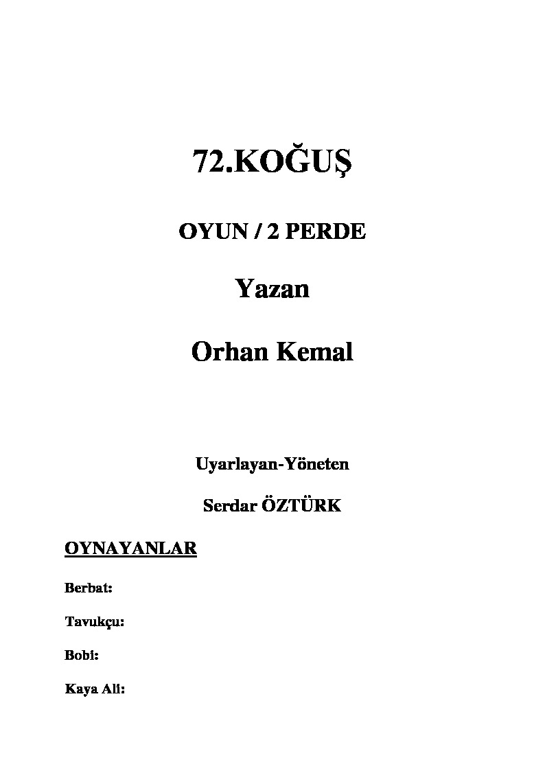 72.Ci Qoğuş-Orxan Kemal-104s