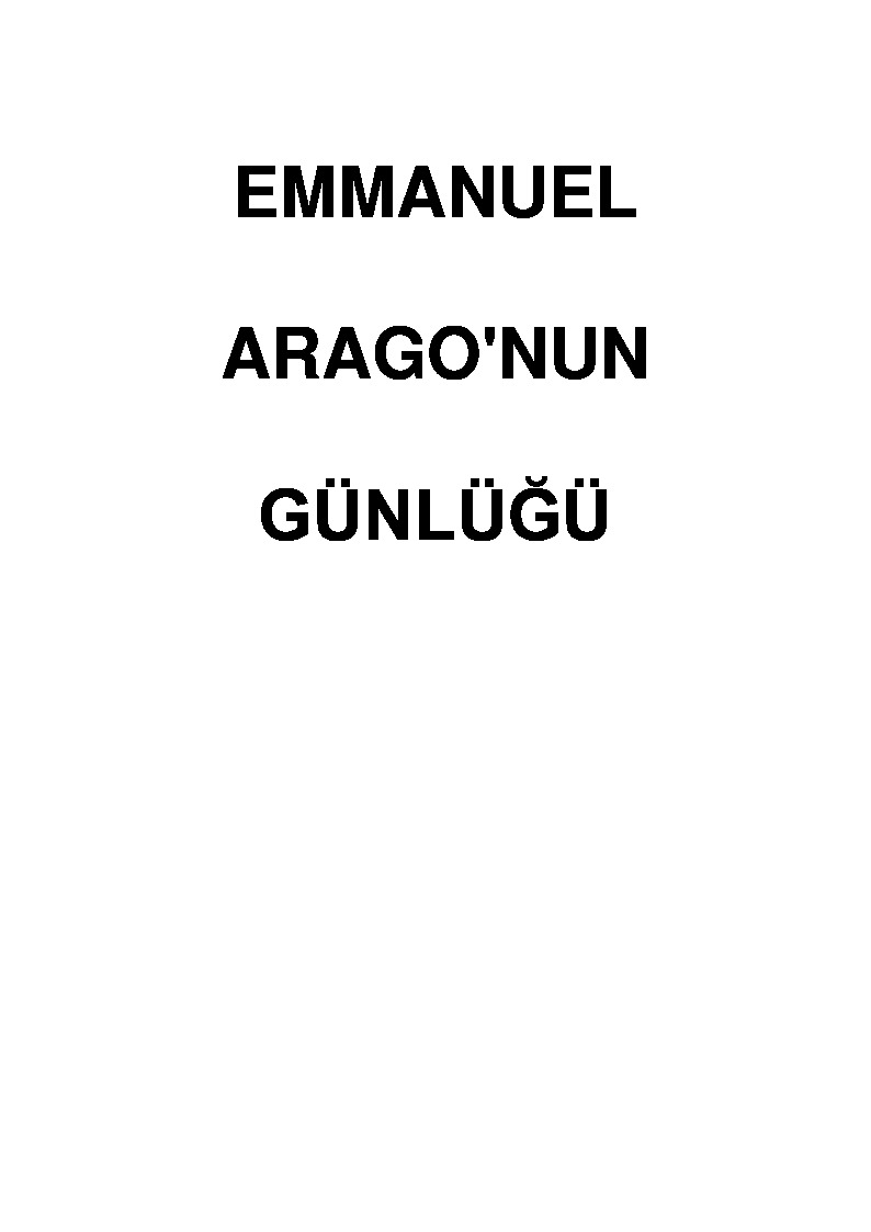 Emmanuel Aragonun Günlüğu-Mehmed Murad Ildan-66s