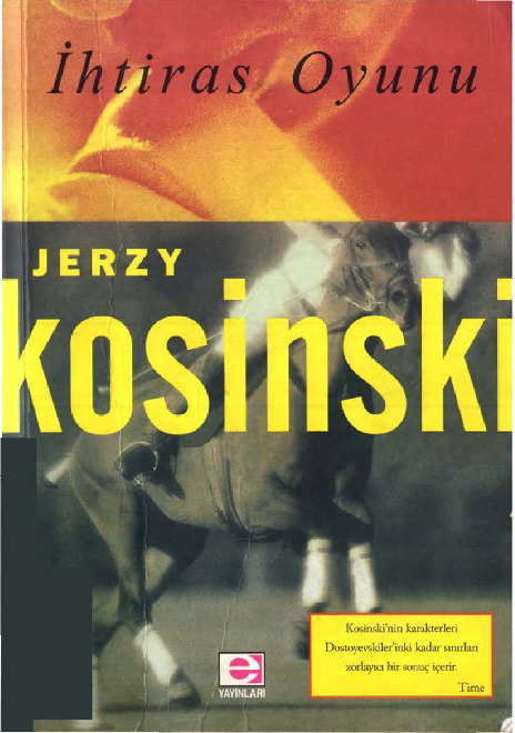 İhtiras Oyunu-Jerzy Kosinski-1977-345s