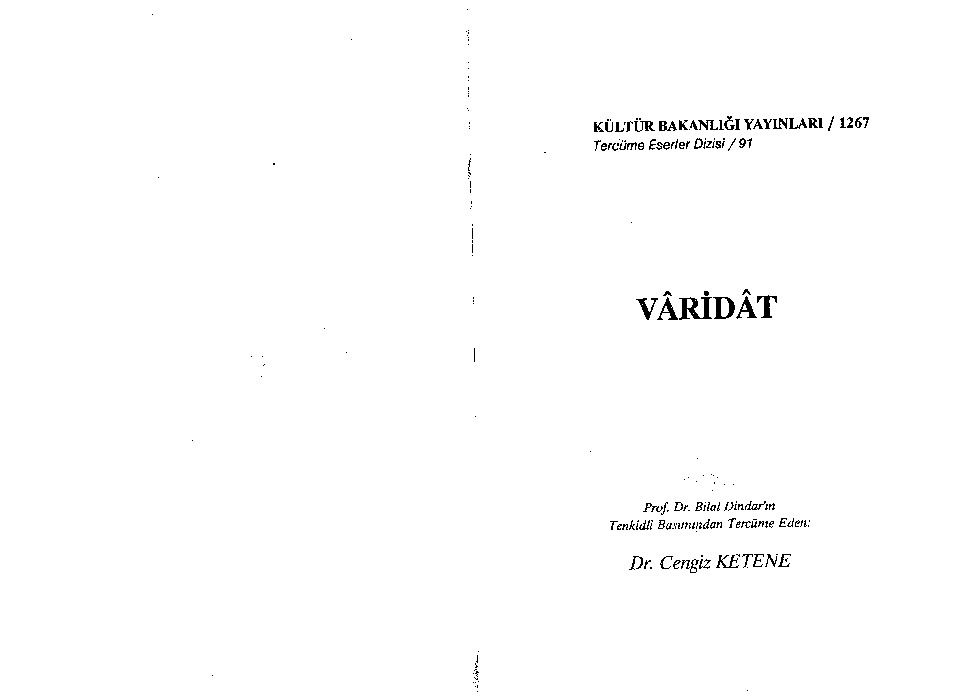 Varidat-Şeyx Bedretdin-Çingiz Ketene-1990-40s