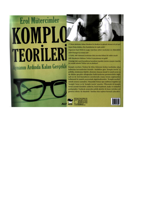 Komplo Teorileri-Erol Mütercimler-2006-516s