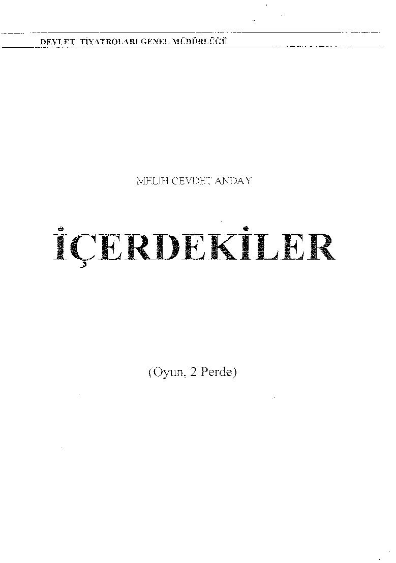 Icherdekiler-Melih Cevdet Anday-1995-90s