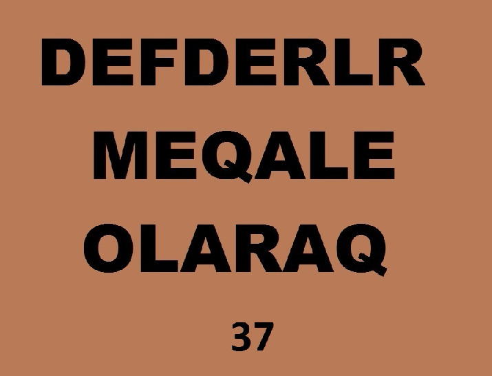 Defderler-Meqale Olaraq-37-152s