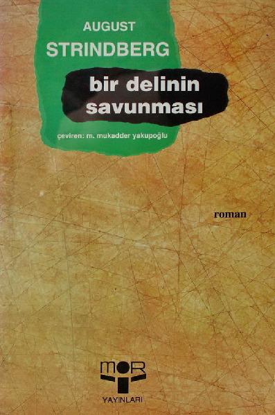 Bir Delinin Savunması-August Strindberg-M.Muqedder Yaquboğlu-1998-303s