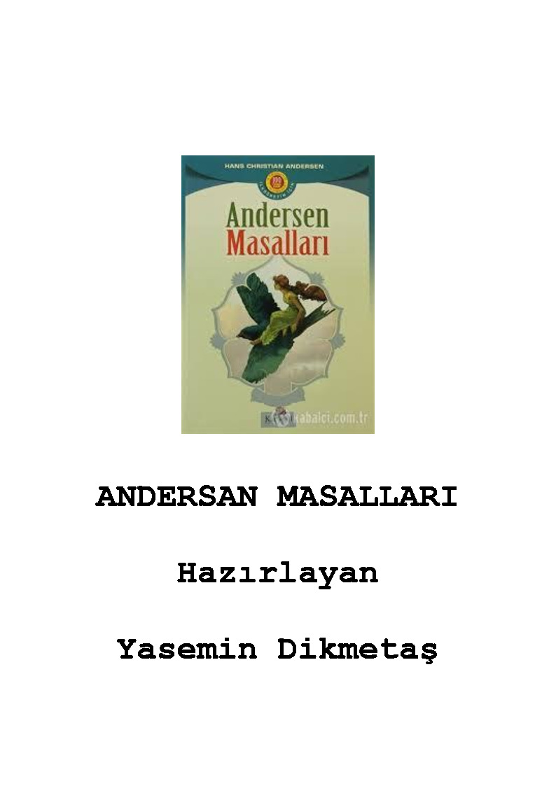 Andersan Masalları-Yasemin Tikmedaş-2005-176s