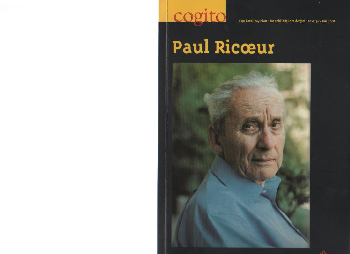Cogito-056-Paul Ricoeur-2008-244s