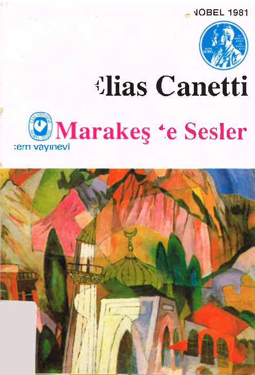 Merakeşde Sesler-Elias Canetti-Kamural Şipal-1981-217s