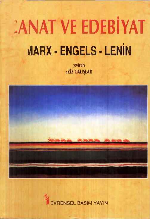 Sanat Ve Edebiyat-Marks-Engels-Lenin-Eziz Chalishlar-1996-272
