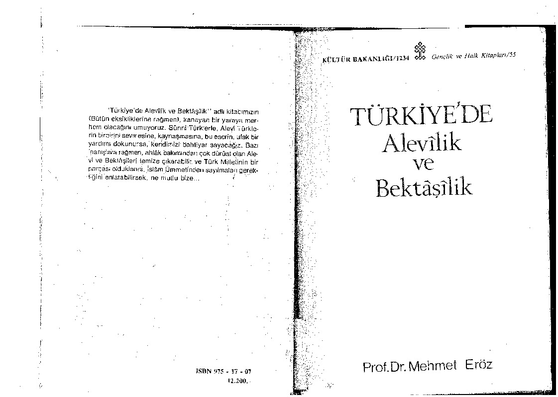 Türkiyede Alevilik Bektaşilik-Mehmet Eröz-1991-438s