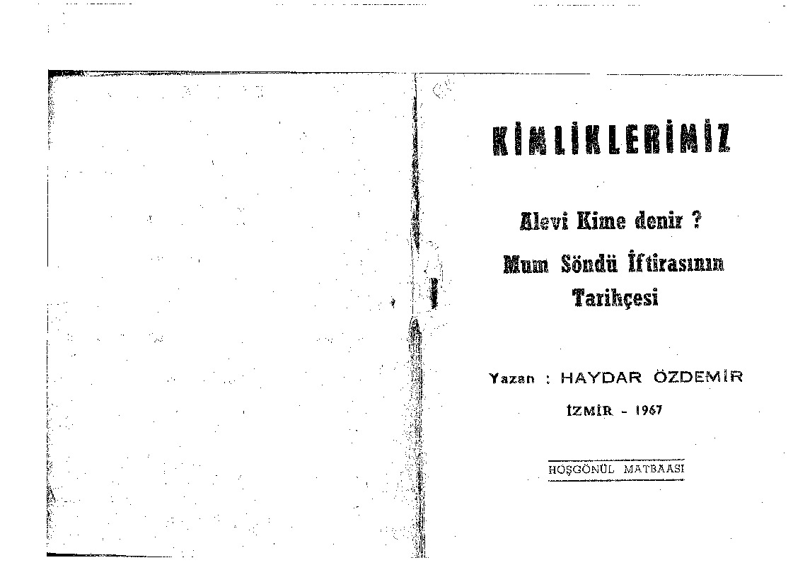 Alevi Kime Denir-Mum Söndü Iftirasının Tarixçesi-Heyder Özdemir-1967-56s