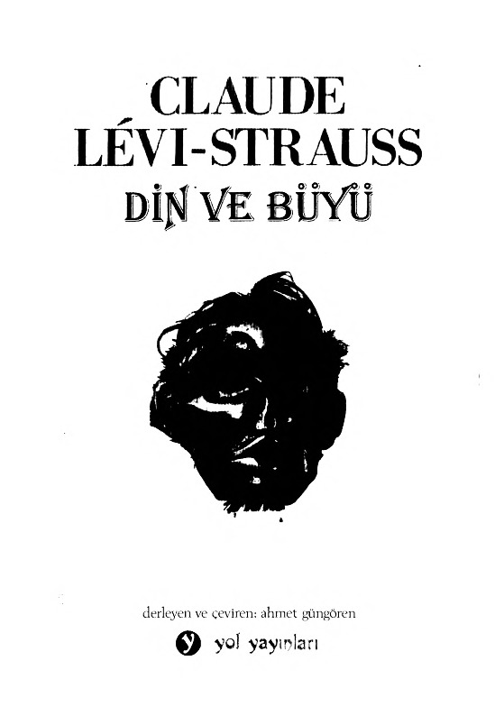 Din Ve Büyü-Claude Levi-Strauss-Çev-Seniha Akar-1983-160s