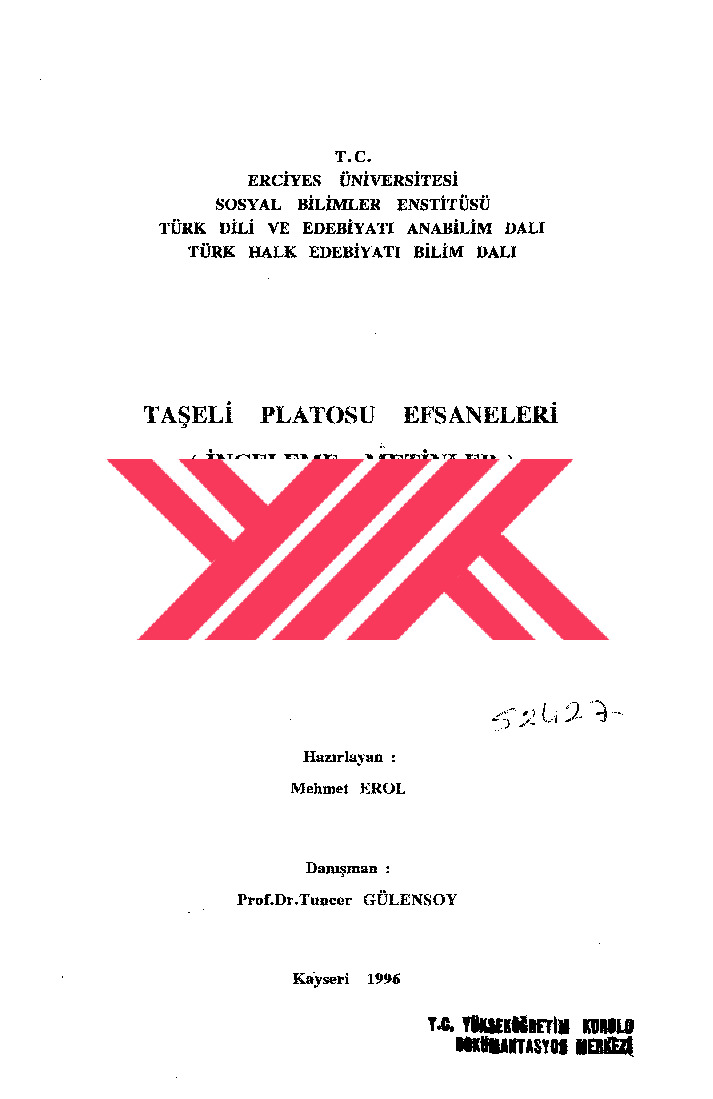 Taşeli Platosu Efsaneleri-Mehmed Erol-1996-239s