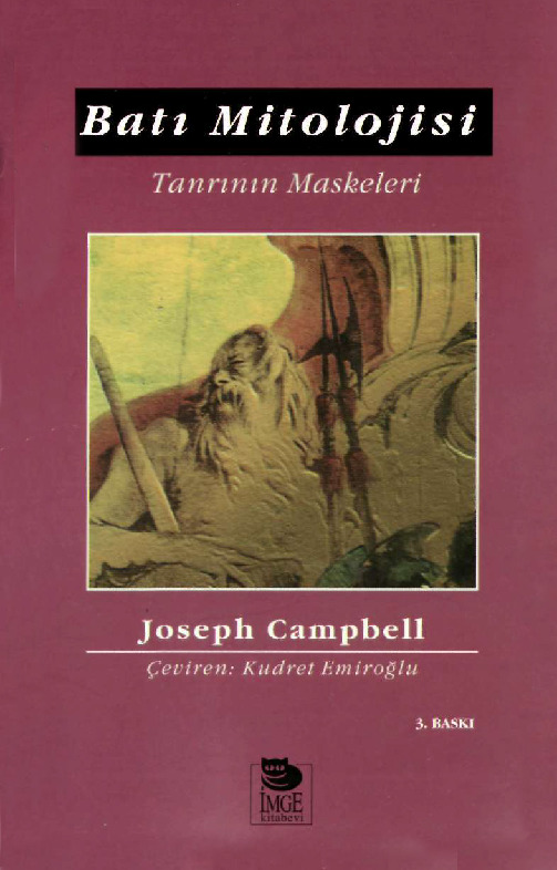 Tanrının Maskeleri-3-Doğu Mitolojisi-Joseph Campbell-Qudret Emiroğlu-1995-503s