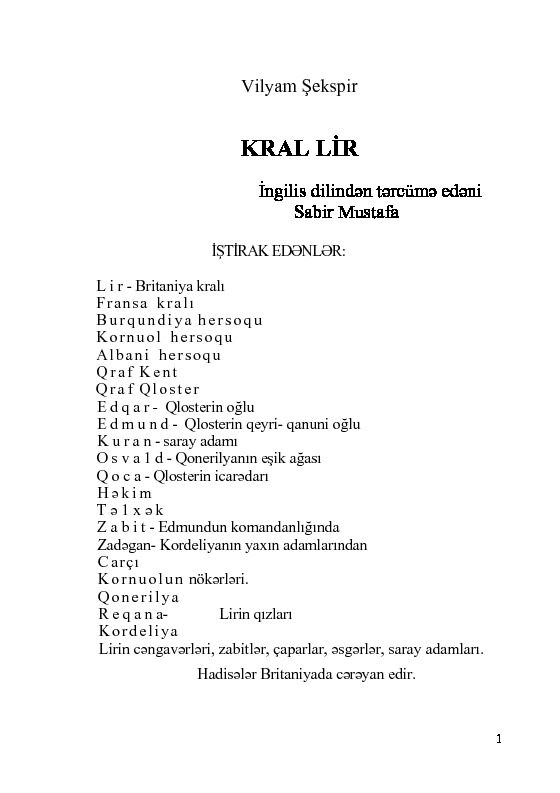 Kral Lir-Vilyam Şekspir-Çev-Sabir Mustafa-Baki-2004-153s