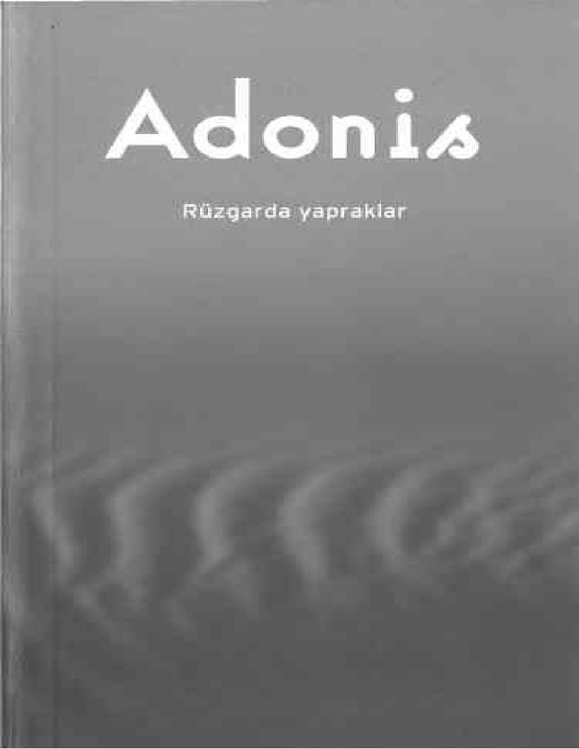 Adonis-Ruzqarda Yapraqlar-1998-110s