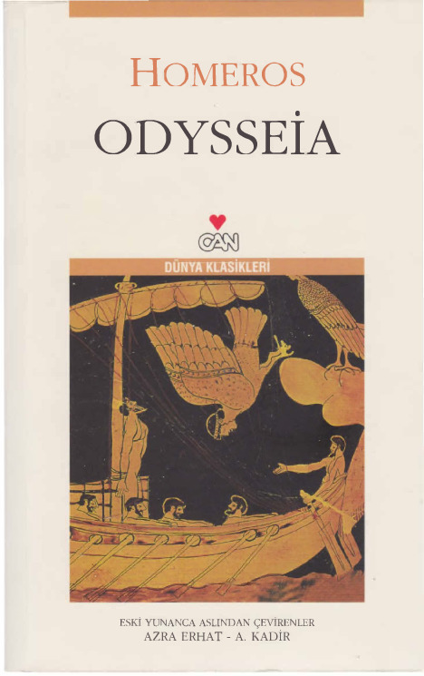 Odysseia-Homeros-Çev-Ezra Erhat-A.Qadir-1984-419s
