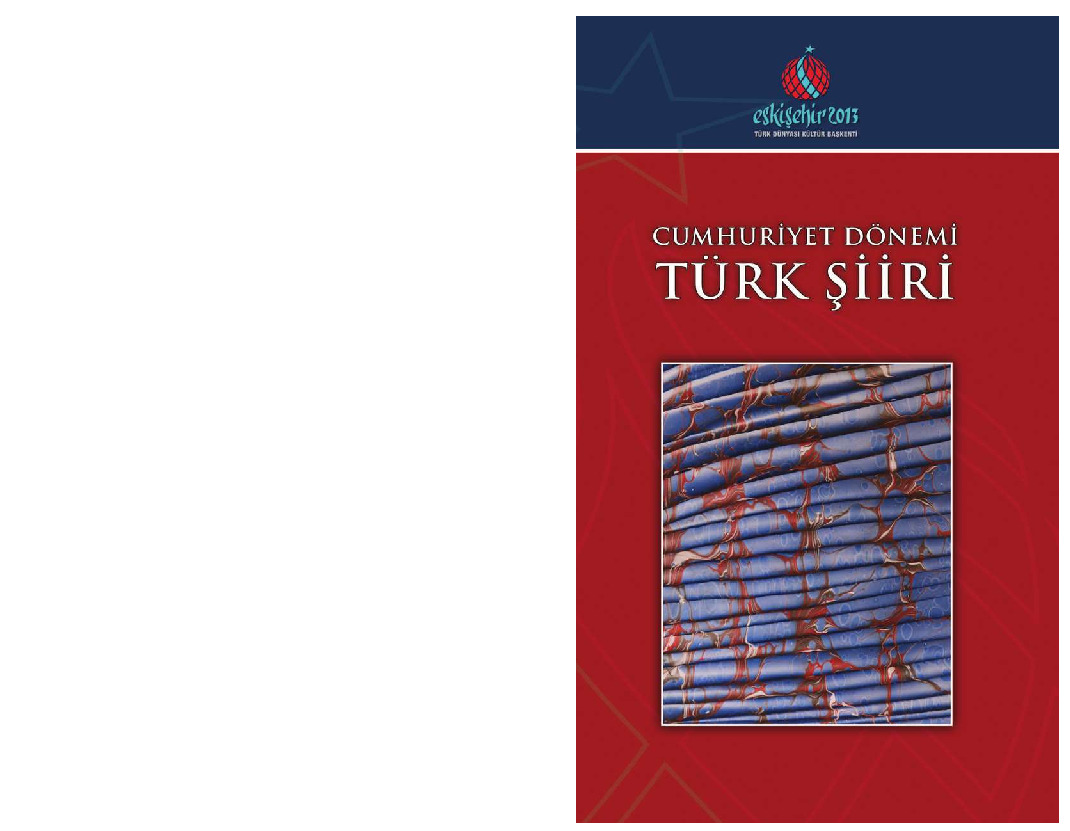 Cumhuriyet Donemi Türk şiiri-5-Eskişehir Valiliği-2013-218s
