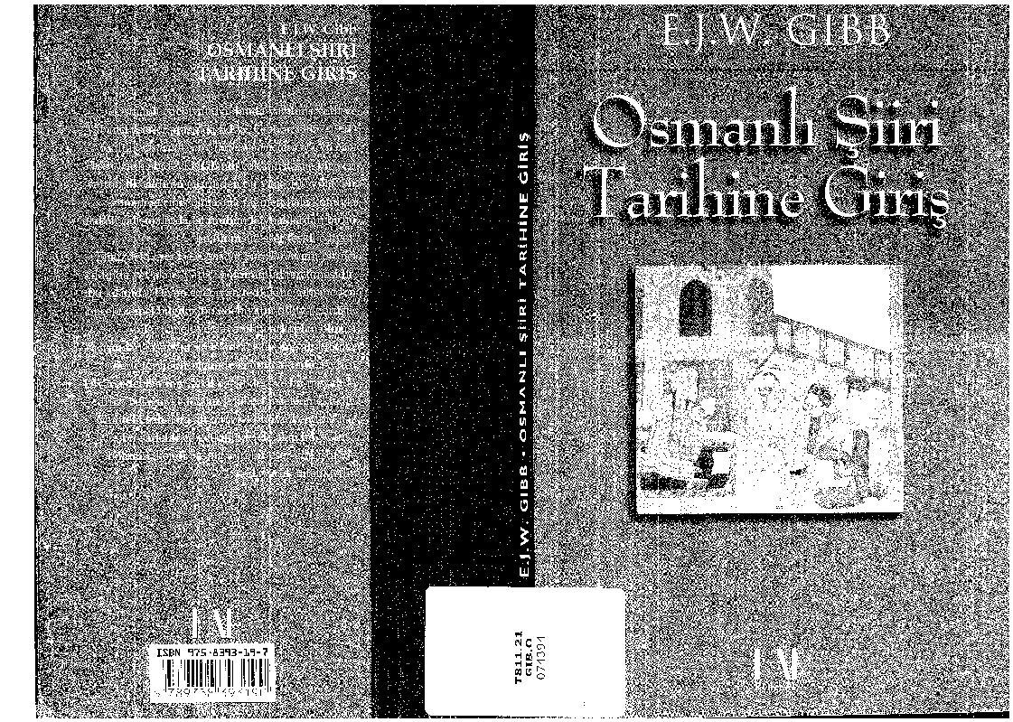 Osmanli Şiiri Tarixine Giriş-E.J.W.Gıbb-A.Cüneyd Köksal-1999-80s