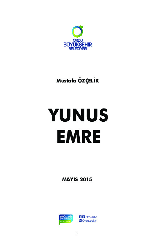 Yunus Emre-Mustafa Özçelik-2015-232s