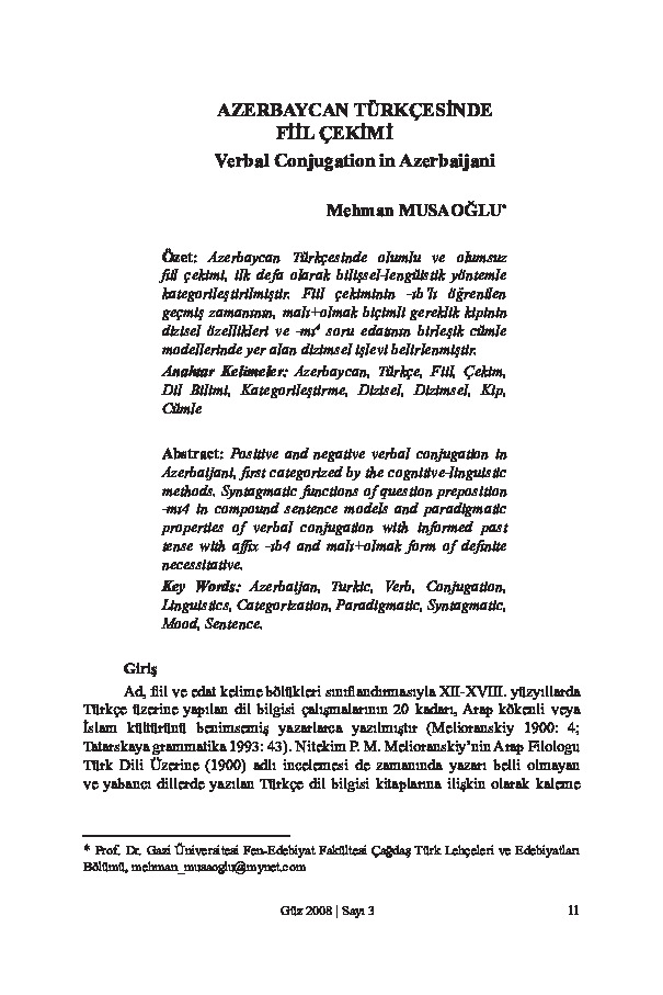 Azerbaycan Türkcesinde Eylem Çekimi-Mehman Musaoğlu-2010-20s