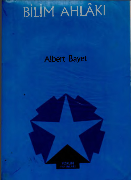 Bilim Exlaqi-Albert Bayet-1963 63