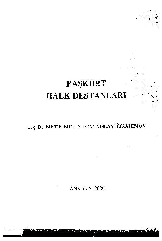 Başqurd Xalq Destanlari-Metin Ergun-Qanislam Ibrahimov-2000-467s