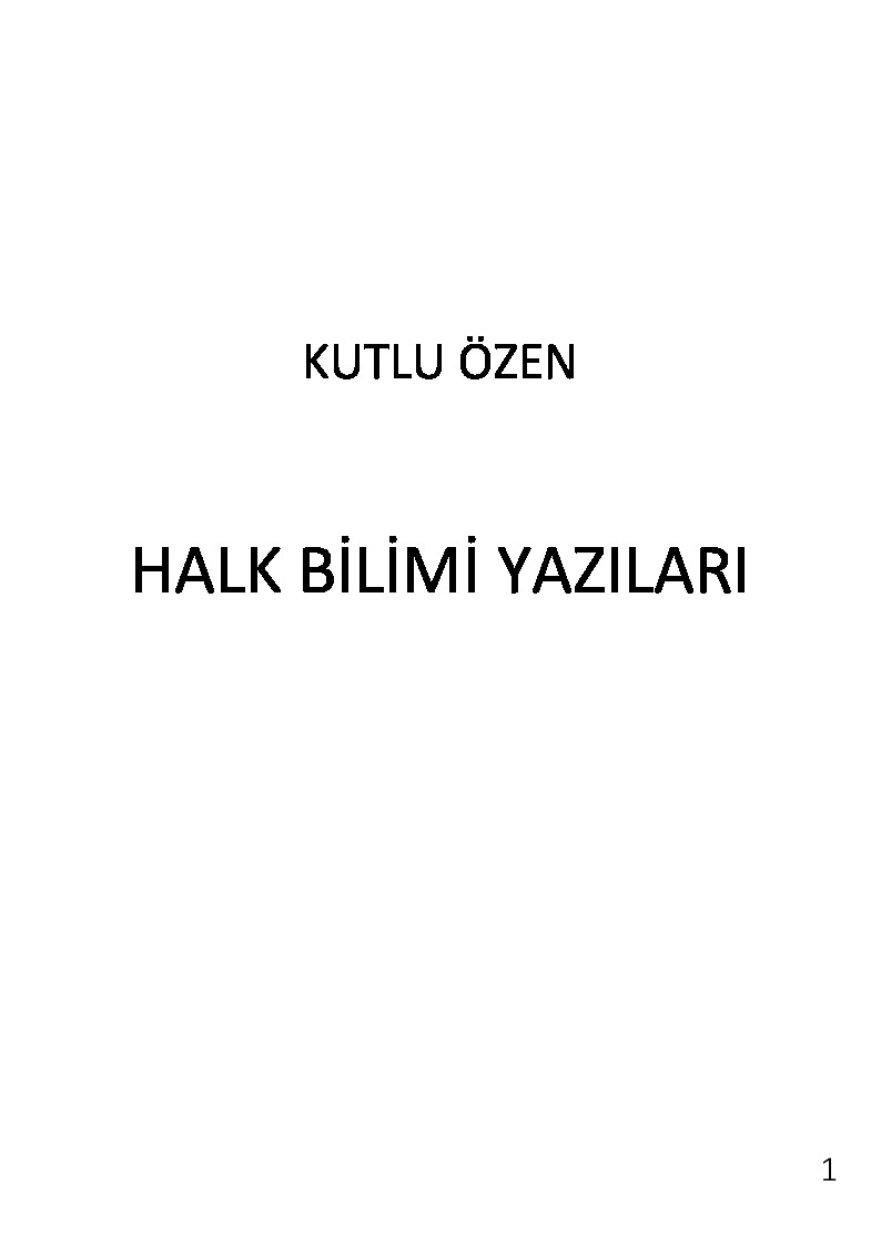 Xalq Bilimi Yazıları-Qutlu Özen-1997-937s